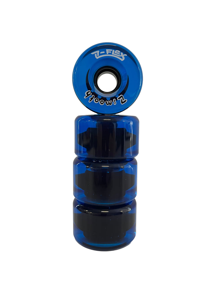 Z-SMOOTH 63MM 83A BLUE TRANS WHEELS