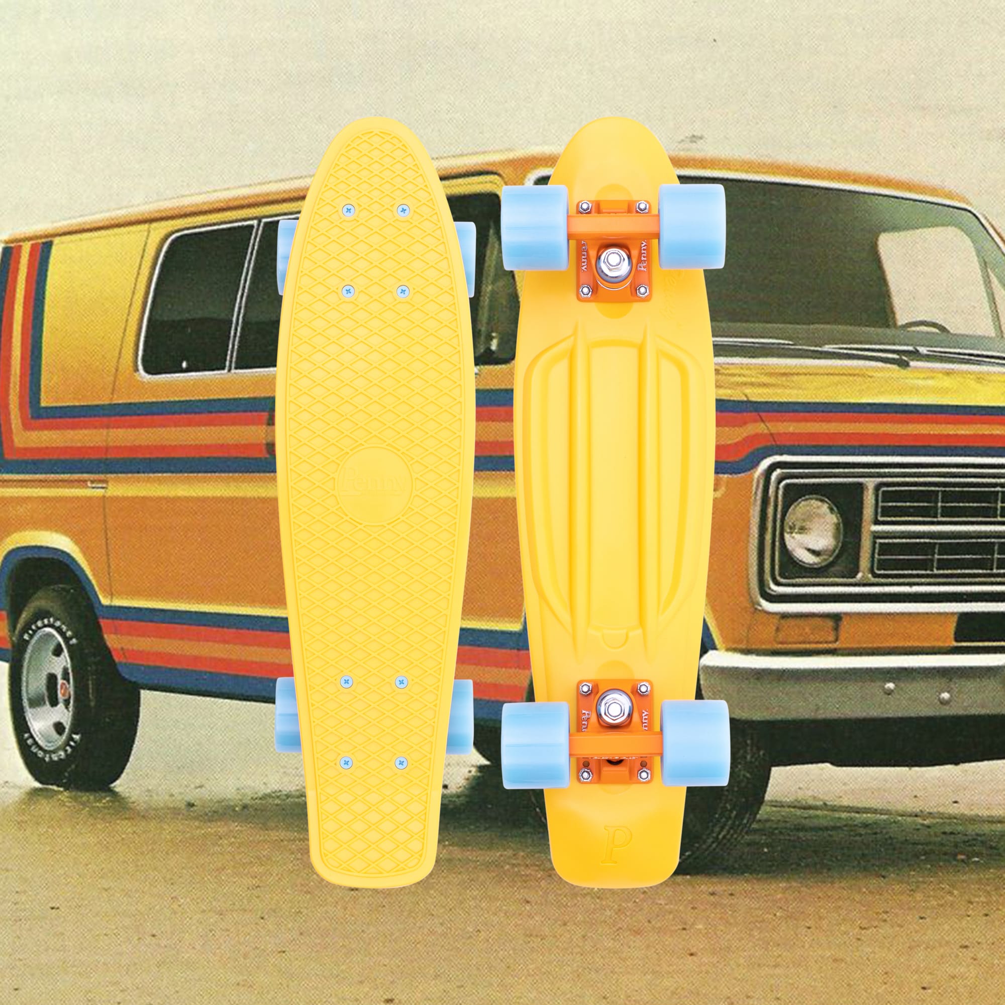 Penny Board イエロー 22インチ High Vibe 22